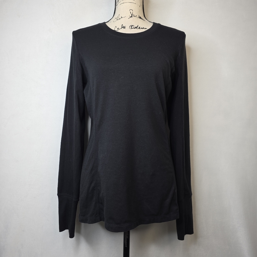 Athleta long sleeve top sz small